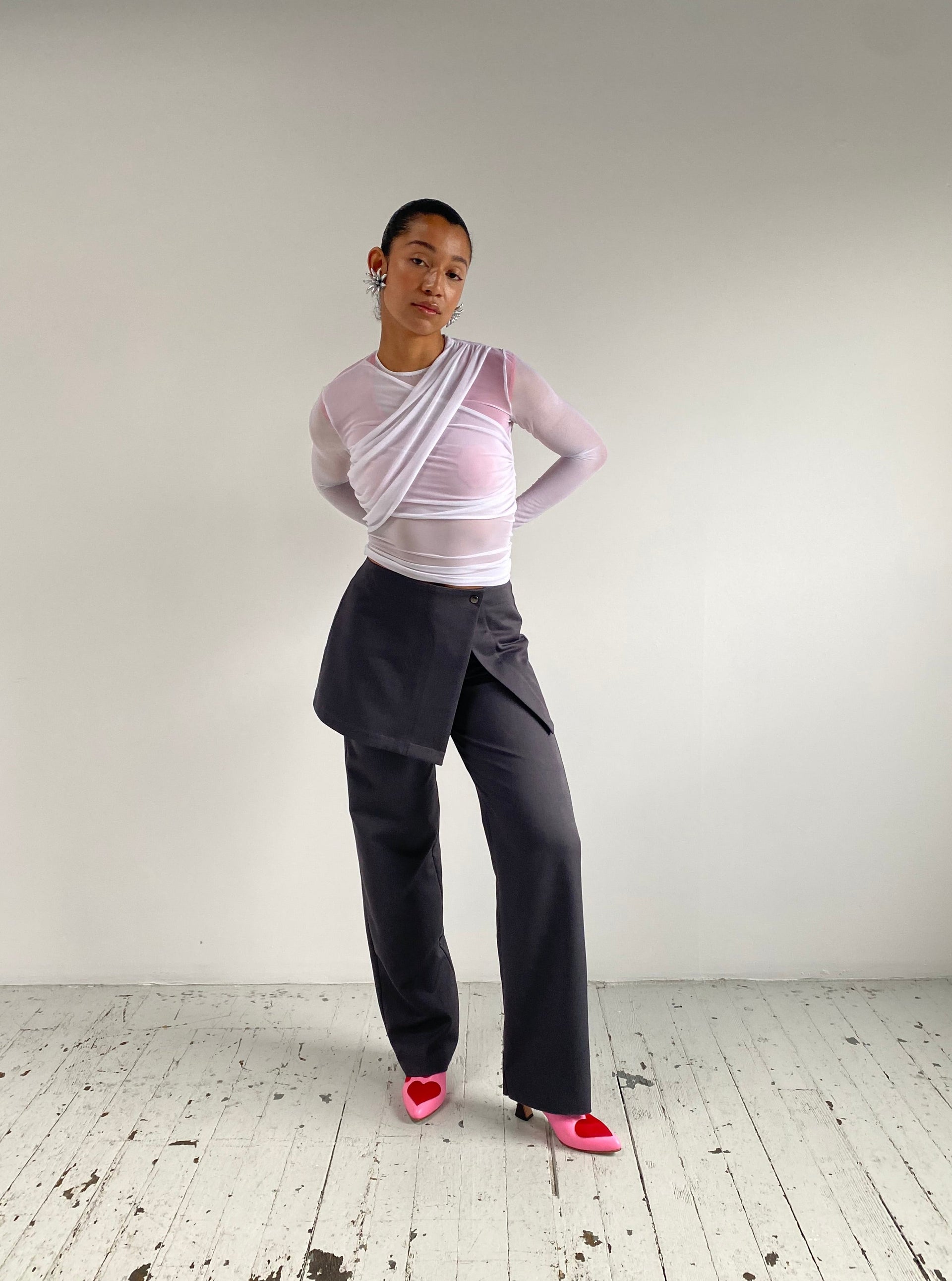 THE SKANT GREY STRETCH DENIM