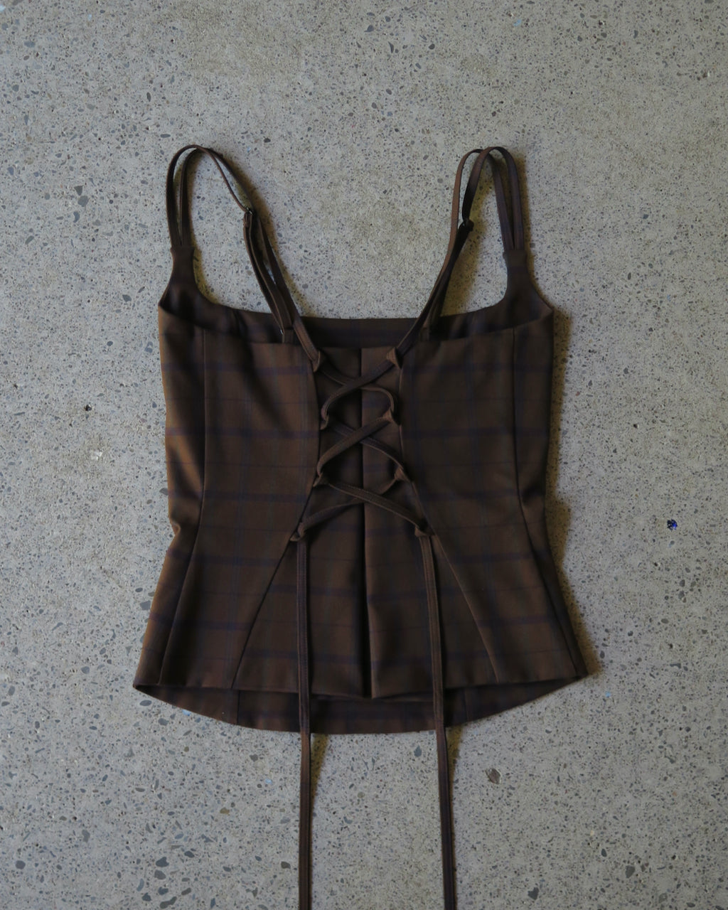 WITHOUT U TOP - PLAID 002