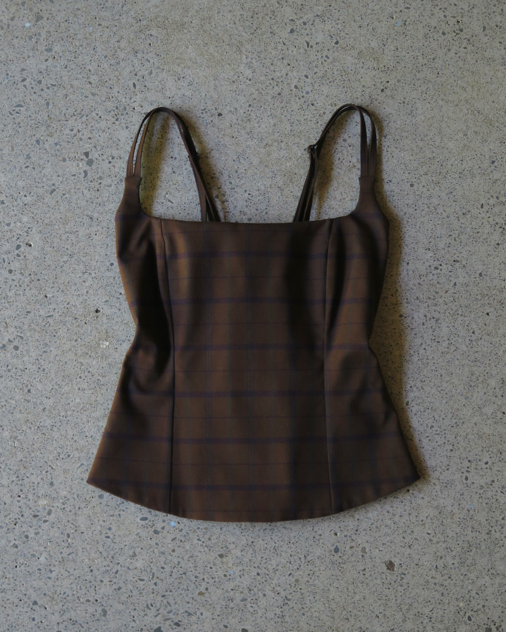 WITHOUT U TOP - PLAID 002