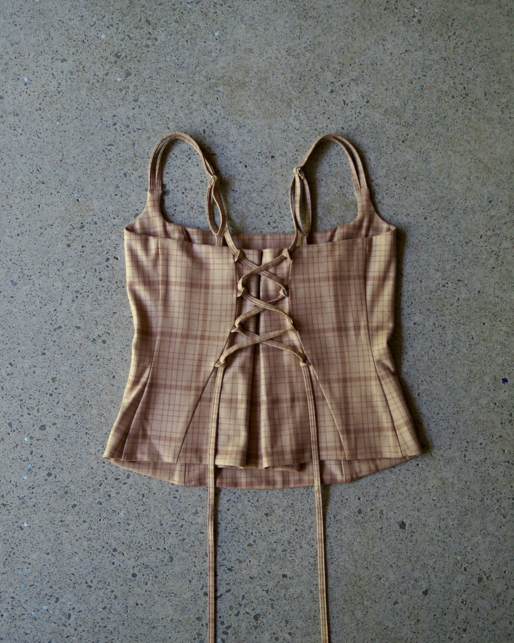 WITHOUT U TOP - PLAID 004