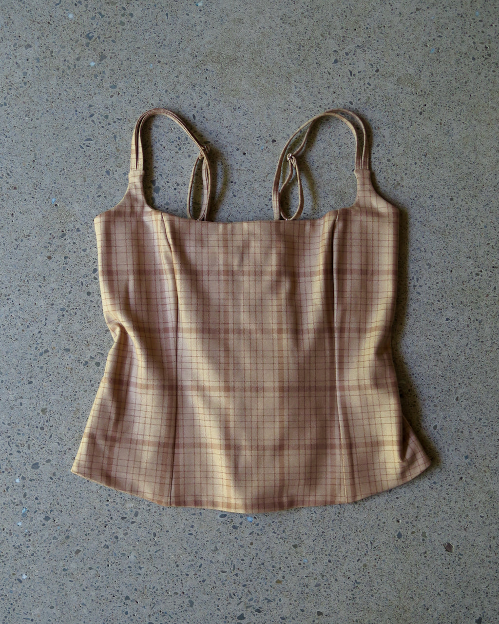 WITHOUT U TOP - PLAID 004