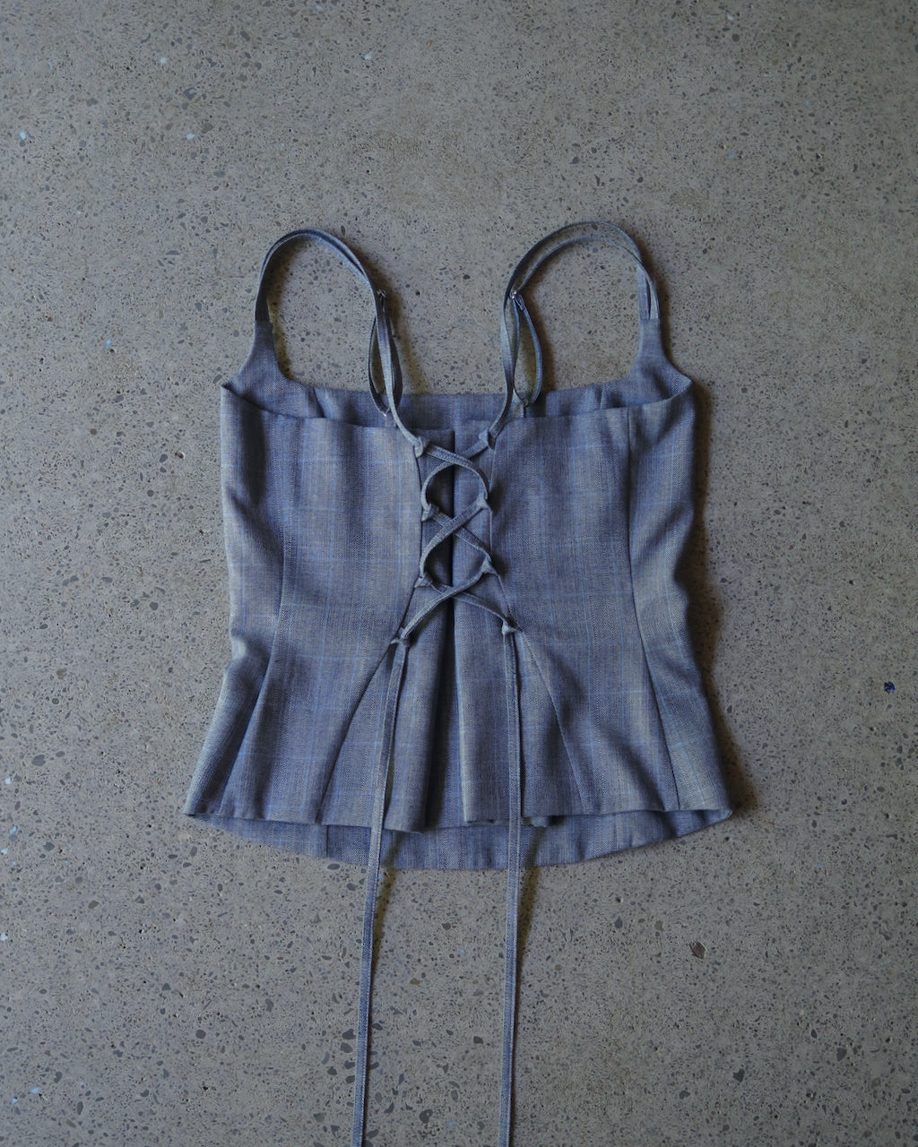 WITHOUT U TOP - PLAID 005