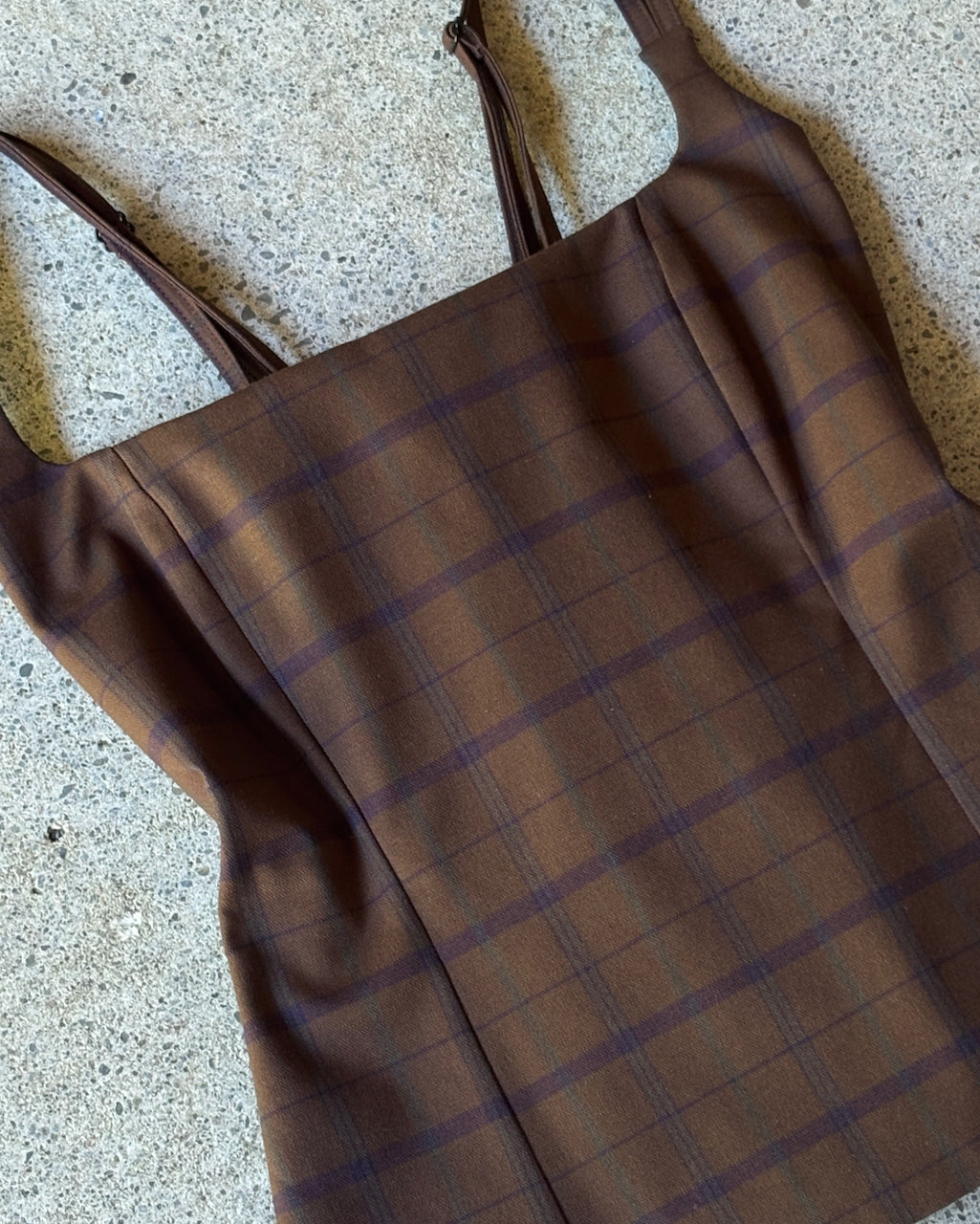 WITHOUT U TOP - PLAID 002