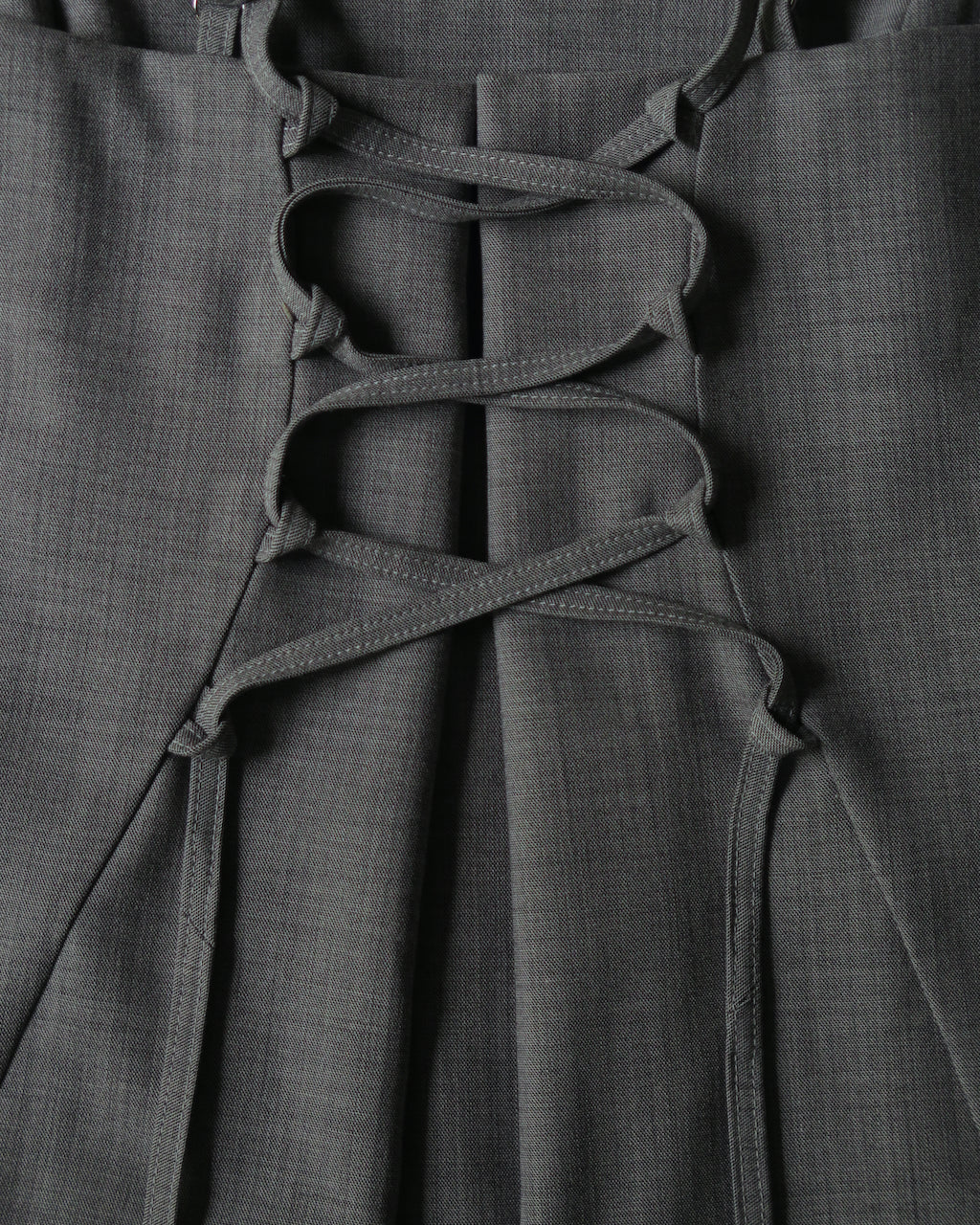 WITHOUT U TOP - SLATE STRETCH SUITING